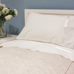 Juego de Sabanas Raso Broderie - 200 hilos